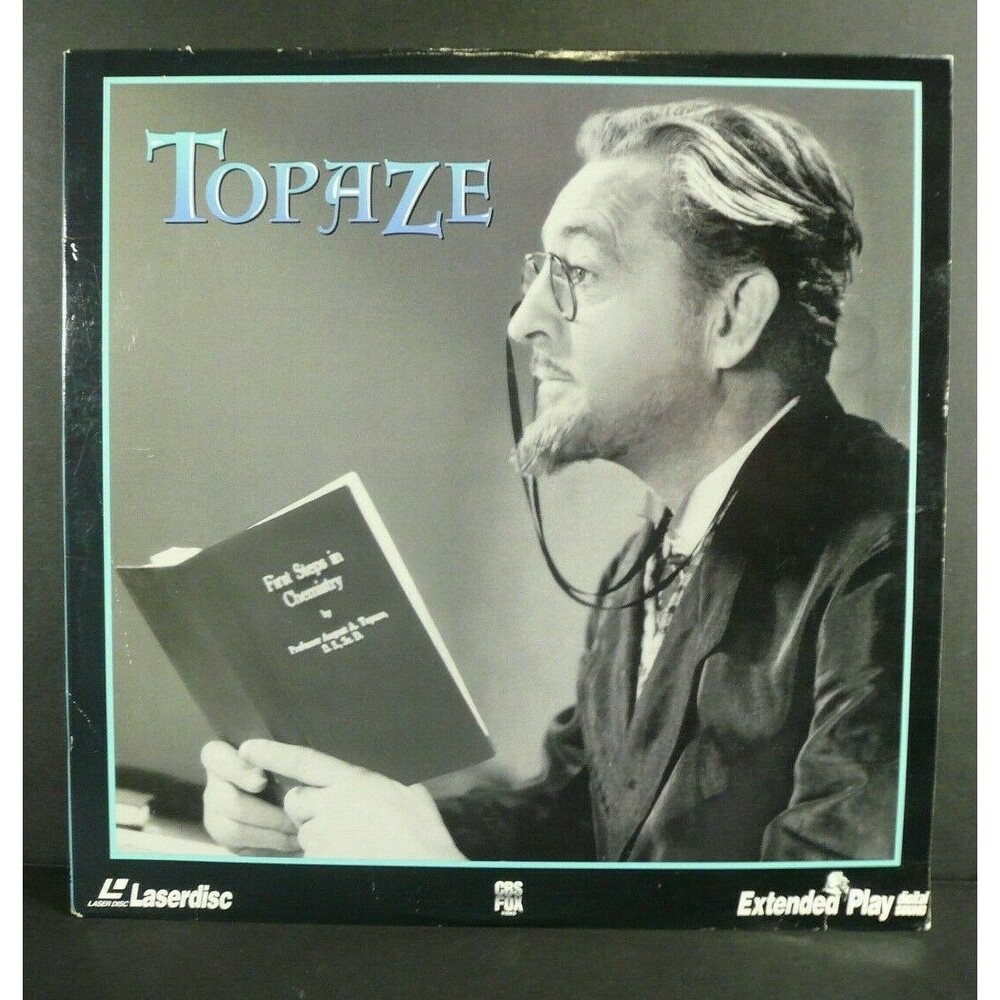 Topaze - John Barrymore, Myrna Loy 1933 - Laser Disc